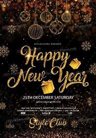 Image result for Happy New Year Flyer Video