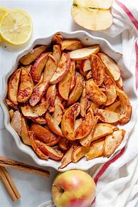 Image result for Baked Apple Slices for Four Servings