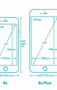 Image result for iphone 6 plus measurements