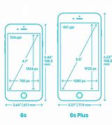 Image result for iPhone 6 Measurements in Inches