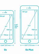 Image result for Real iPhone 6 Plus Size