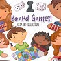 Image result for Kids Playing Board Games Clip Art