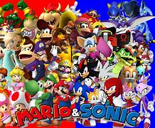 Image result for Sonic Knuckles Mario/Luigi