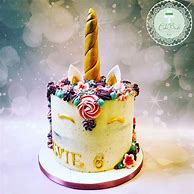 Image result for Unicorn Cake with Pink Purple and Blue