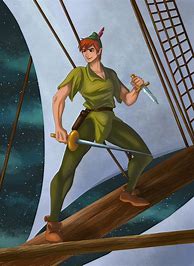 Image result for Peter Pan Artwork