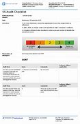 Image result for 5s Audit Sheet Template for Computer Systems