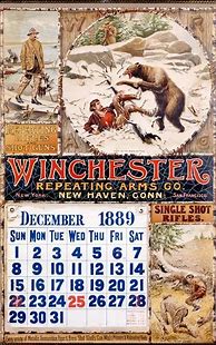 Image result for Winchester Old Calendars