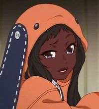 Image result for Brown Skin Anime Girl PFP