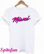 Image result for Miami Heat Vice Shirt