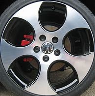 Image result for VW 4 Lug Chrome Wheels