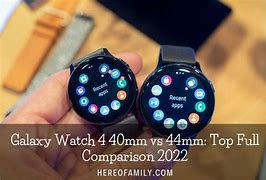 Image result for Galaxy Watch 4 40Mm vs 44Mm
