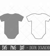 Image result for Silhouette Baby Onesie SVG