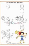 Image result for Videos of How to Draw Wrestlers