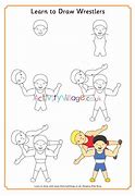 Image result for How to Draw Wrestling