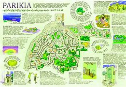 Image result for Parikia Town Map