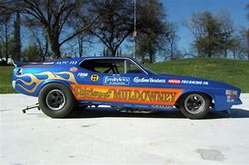 Image result for Muldowny Mustang Funny Car