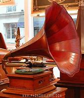 Image result for Blue Horn Record Player
