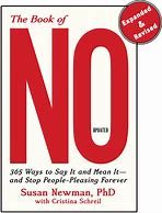 Image result for Book About Saying No
