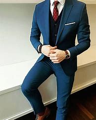 Image result for Navy Suit with Sweater Vest