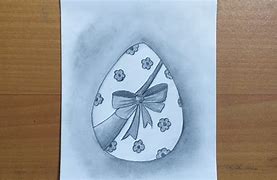Image result for Easter Egg Pencil Drawing