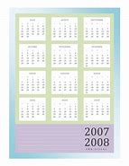 Image result for 2007 Calendar