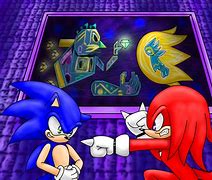 Image result for Sonic and Knuckles Fight