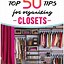 Image result for How to Organize Master Closet