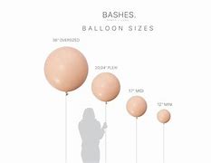 Image result for How Big Is a 16 Inch Balllon