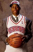 Image result for NBA Draft Suit Allen Iverson