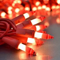 Image result for Red and White String LED Lights