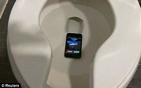 Image result for iPhone Toilet