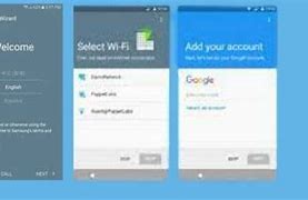 Image result for Google Setup Wizard Android