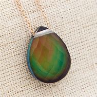 Image result for Mood Ring Necklace Pendant