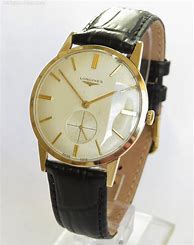 Image result for Longines Gold Wrist Watch