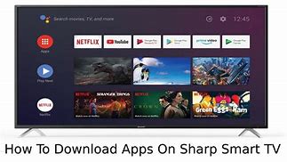 Image result for Sharp Smart TV Apps 2019 AQUOS