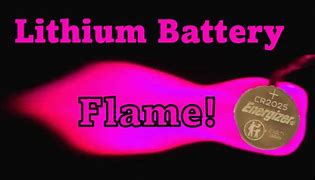 Image result for Lithium Battery Fire