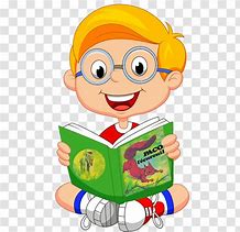 Image result for Girl Reading Book Clip Art