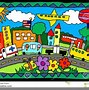 Image result for Small Town Cartoon