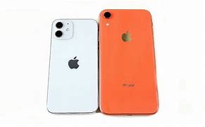 Image result for iPhone XR vs iPhone 12 Mini