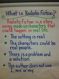 Image result for Realistic-Fiction Chart