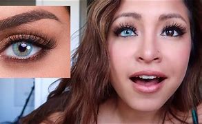 Image result for Natural Brown Contact Lenses