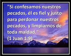 Image result for 1 Juan 1:9