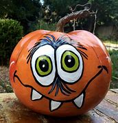 Image result for Halloween Pumpkin Painting Ideas