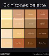 Image result for Skin Tone Color Palette