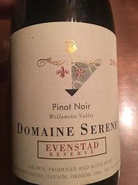 Image result for Serene+Pinot+Noir+Evenstad+Reserve