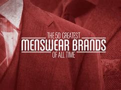 Image result for Male Clothing Brands