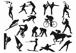 Image result for Sports Background Silhouette