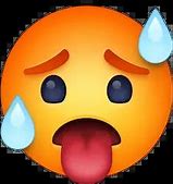 Image result for Hot Emoji Face On a iPhone