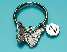 Image result for Leather Butterfly Keychain