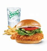 Image result for Wendy's Spicy Chicken Combo
